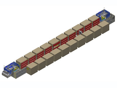 Automatic Stacking Drying System